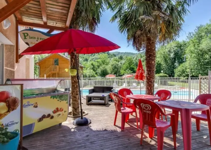 Mobil-home Pour 7 Personnes Avec Terrasse A - Api-1-52-1423 La Bastide-de-Sérou